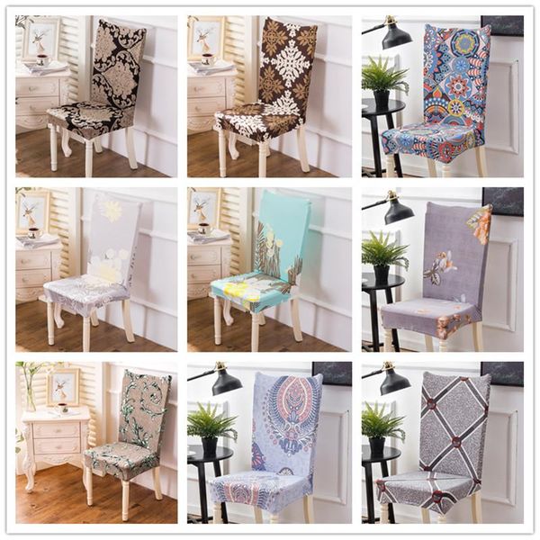 

chair covers gy7505 soft gyrohome 1pc dinning cover seat sarung kerusi spandex "customise "elastic fabric