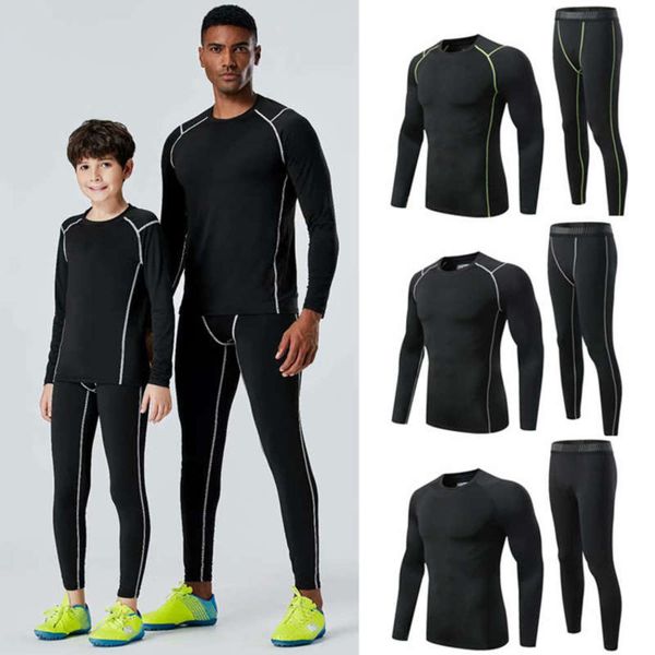 

drying men's tights clothes training quick running bottoming pants basketball football fitness suit children's women, Gray