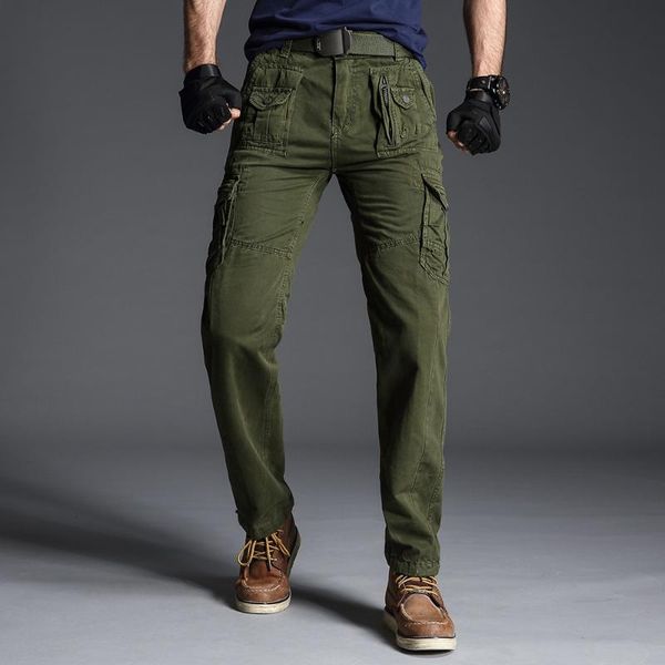 

city tactical pants men swat combat army trousers men many pockets waterproof wear resistant casual cargo pants 2021, Black