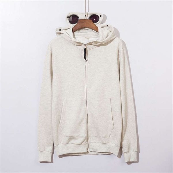 

autumn and winter 20ss men's new embroidered logo cardigan with zipper glasses hooded casual sweater jacket street style size m-2xl, Black;brown