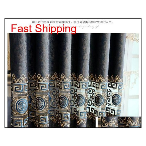 

high grade chinese curtains for living room bedroom dining room classical flannel hollow embroidered curtain jllafo mxyard
