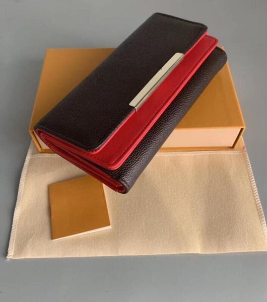 

дизайнер женский кошелек длинный кошелек single zipper wallet карты и монеты мужчины кожаный кошелек карты держатель длинный бизнес, женщины, Red;black