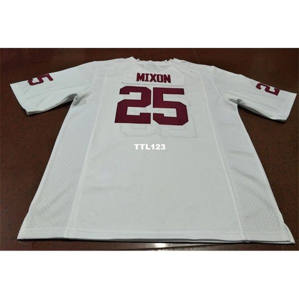

men #25 joe mixon red white oklahoma sooners alumni college jersey or custom any name or number jersey, Black