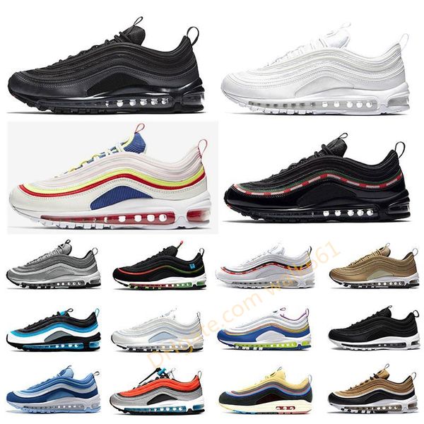 

mens running shoes triple black white reflective bred game royal men women sports sneakers size 36-45, White;red