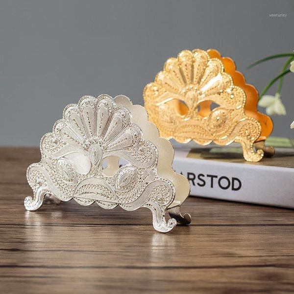 

tissue boxes & napkins europe metal napkin holder rings flower gold holders for el supplies decoracion mesa1