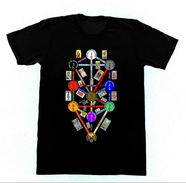 

дерево жизни таро каббала shirt 43 tshirt оккультные колдовство сатана witch спорт толстовка с капюшоном толстовка