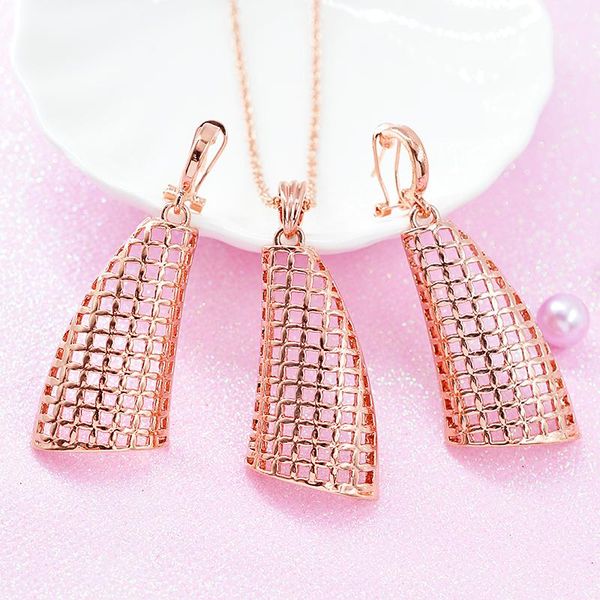 

zea dear jewelry big jewelry sets for women earrings necklace pendant selling for party geometric findings, Silver