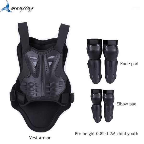 

universal model 0.85-1.7m child baby youth body protect waistcoat vest armor kids motocross motorcycle cycling chest spine pad1
