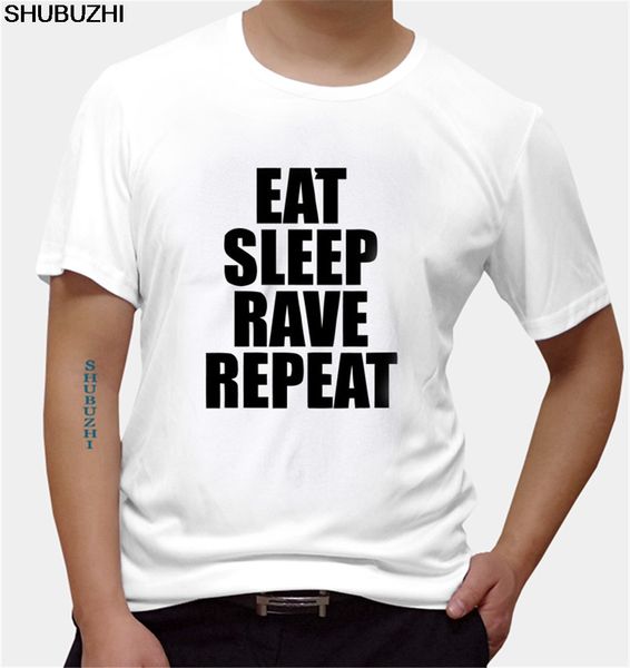 

eat sleep rave repeat tee fatboyer slim techno music festival printed short sleeve funny euro size hooded sweatshirt hoodie men t shirt