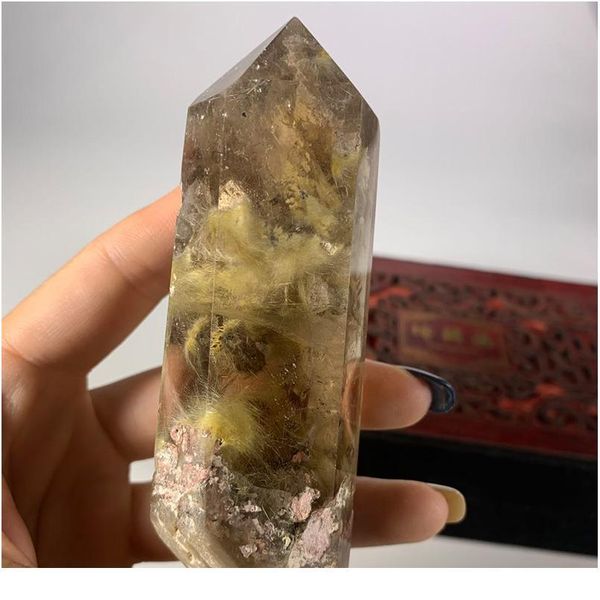 

1pc natural crystal decoration accessories home decoration unique only one 1pc jlllqb, Black