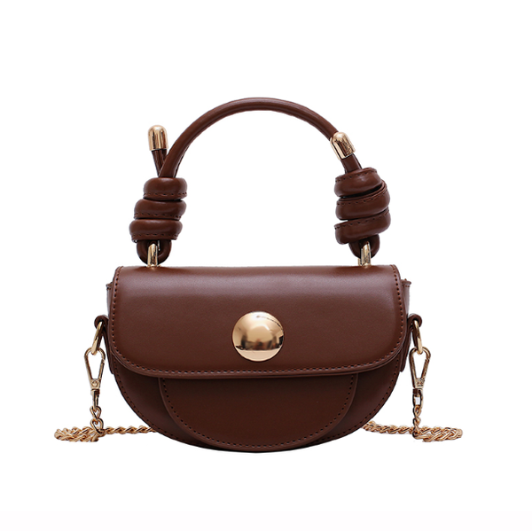 

female small bag chain cross body simple style pu leather fashion bag vintage messenger shoulder women's handbag cute hy78