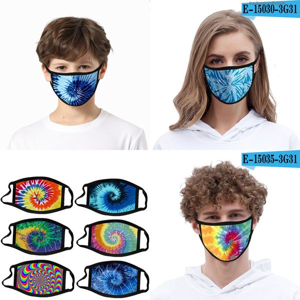 

factorynfmzkid 3d face men mouth anti women dust washable outdoor sun uv shade protective fashion designer tie-dye mask