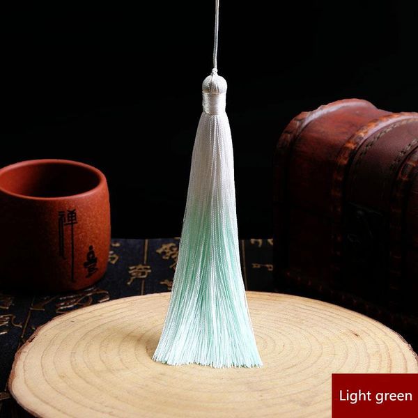 

5 шт. высокое качество светло-цвет закладка silk tassels diy занавес сумка одежда craft поставляет классический стиль кисточкой подвеска 13