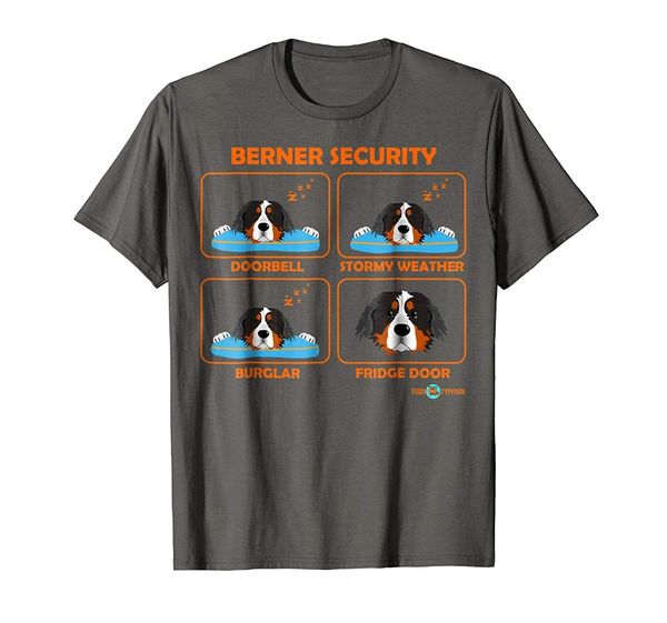 

summer new brand hip hop casual fitness berner security | funny bernese mountain dog gift sport hooded sweatshirt hoodie men t shirt