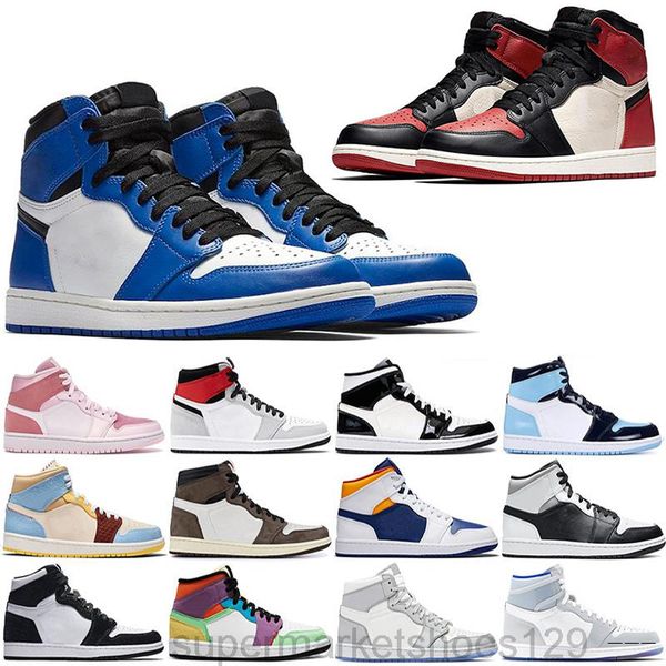 

new designer basketballs shoes 1s obsidian unc fearless first class flight phantom turbo red 1 backboard sport sneaker trainer men j5pe
