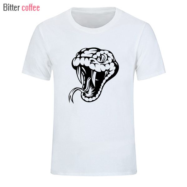 

sport fashion short sleeve snake head printed men tshirt cool funny men's tee shirts men t-shirt cotton casual mens t shirts