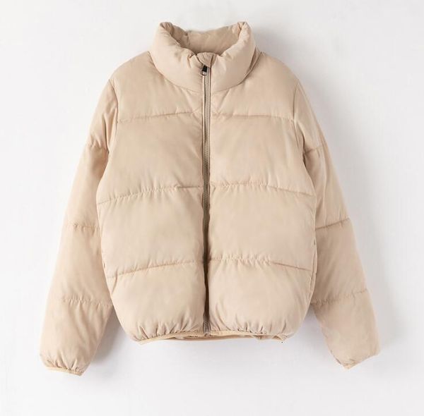 

2021 new tyjtjy 7 oversized colors bubble women's winter jacket mint turtlenecks green jackets thicken parka winterjas dames rnoz, Black