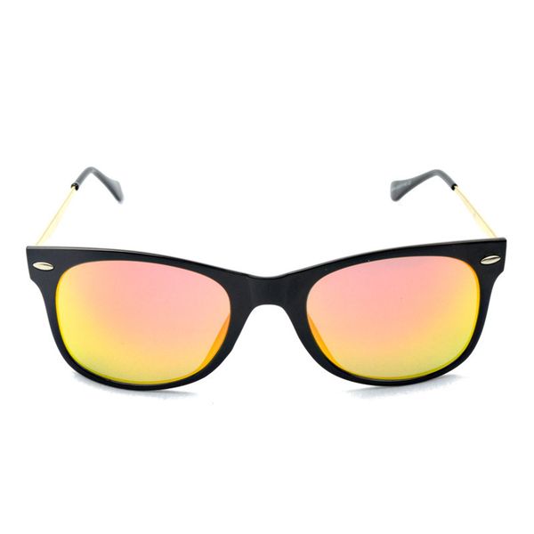 

brand design metal rivet frame men's sunglasses hipster glasses fashionable women's shading lens classic minimalism sunglasses, White;black
