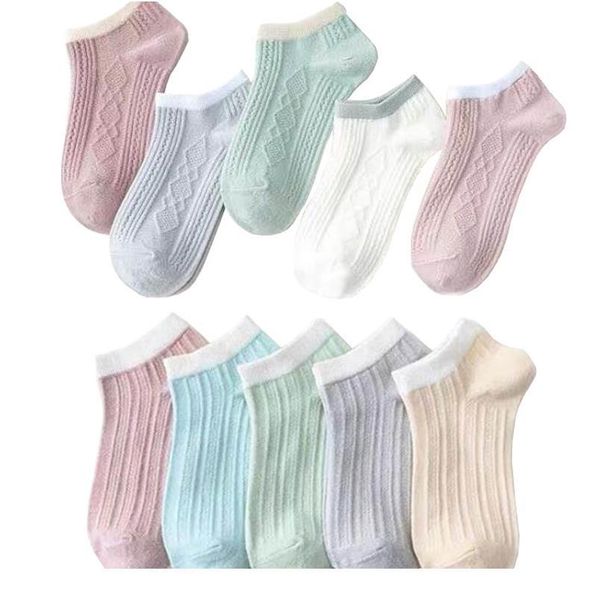 

10pair/lot new socks for men and women casual comfortable socks 10pair qylpyz, Pink;yellow