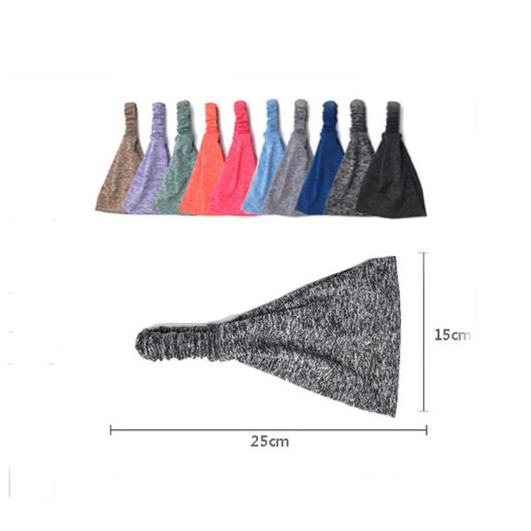 

2020 sport sweat headband anti-slip women men breathable basketball fitness cycling yoga volleyball cycling h jllire