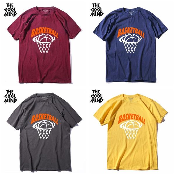 

coolmind 100 cotton basketball print men t shirt casualsummer loose men t shirt cool men t shirt male tee shirts sqctyw dh_bde
