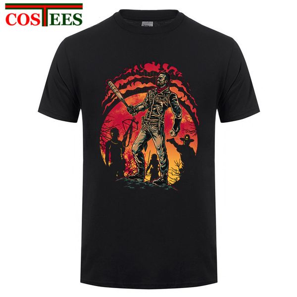 

the walking dead negan lucille design cool summer short sleeve tv show hipster tee plus size negan hooded sweatshirt hoodie men t shirt