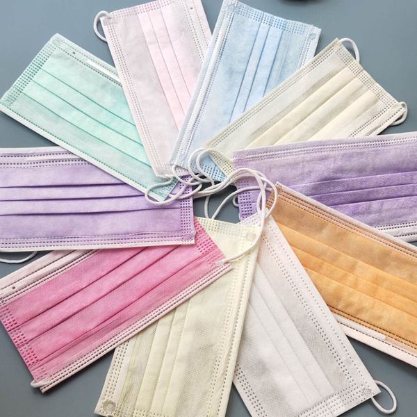 

factoryby1yindividual fashion black face pack mask 3 10factory layers non-woven disposable mask protective mouth a