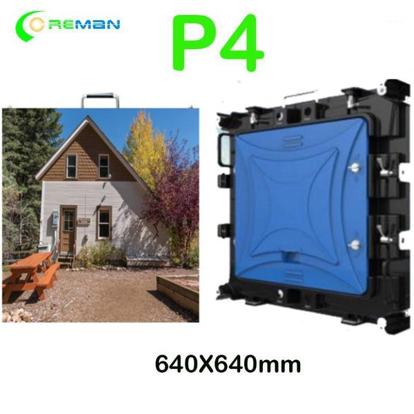 

display fast lock giant mobile outdoor led panel screen p4 ph4 4mm video wall cabinet 640x640mm1