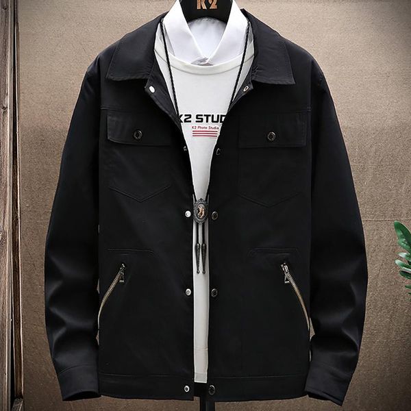 

2021 spring men's bomber jacket male casual streetwear hip hop slim fit male clothing plus size 3xl, Black;brown