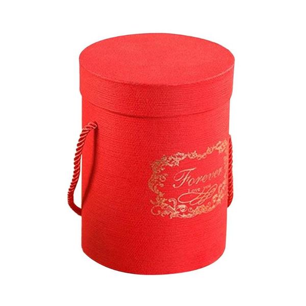 

новый ручной цветок bucket держатель букет упаковочной коробки декор главная свадеб