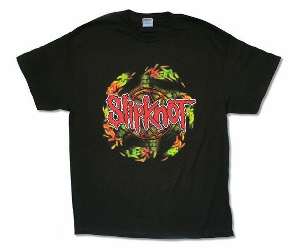 

slipknot maggot wheel black short sleeve tee hoodie designers t shirts sweatshirt