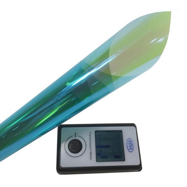 

car sunshade 50cmx152cm privacy protection vlt 50% solar window tint blue to purple chameleon film1
