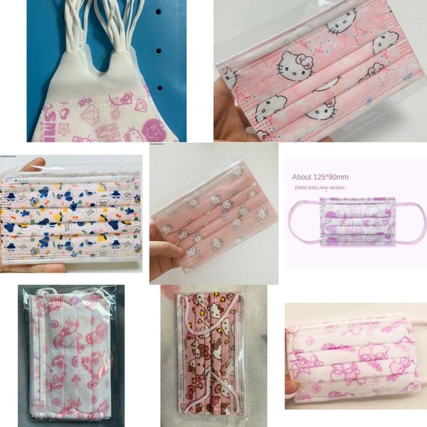 

cartoon meilati full student's one-time children's graphic masks hundred kitty special 33xum 1mkga