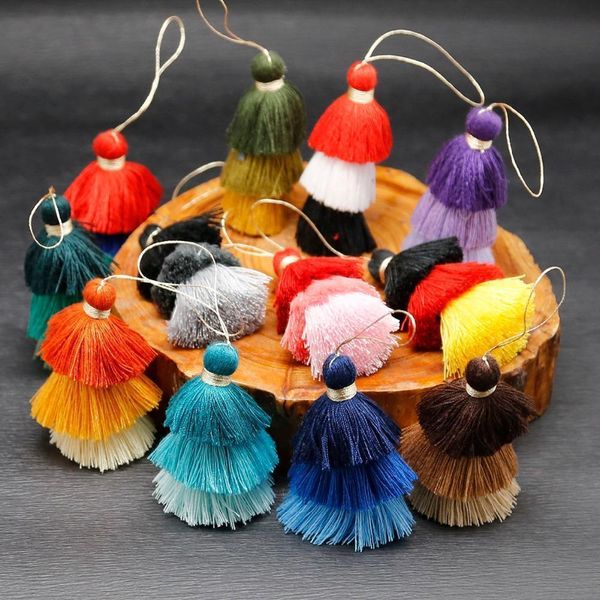 

1pcs 75mm 3 colors polyester tassel trims cotton silk tassel trim for home decoration diy sewing curtain accessories h jlldoi