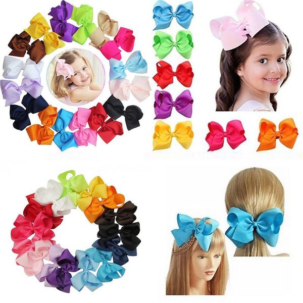 

hair accessories 40pcs /20pcs baby girls bows for kids bands alligator clips wholesales headewar pin hairpins, Slivery;white