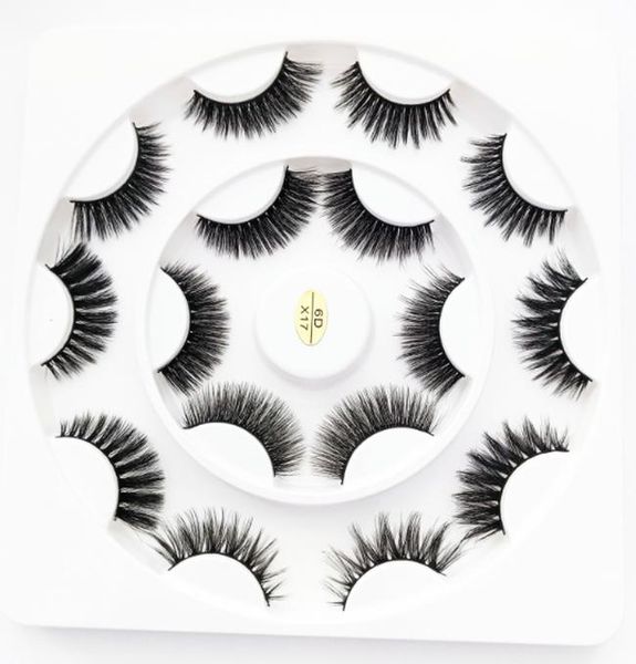 

8 pairs 3d handmade natural thick makeup false eyelashes natural long eye lashes wispy makeup beauty extension tools wmttyw xhhair