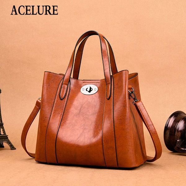 

cross body acelure fashion shoulder bag for women satchel messenger luxury solid color pu leather designer handbags tote