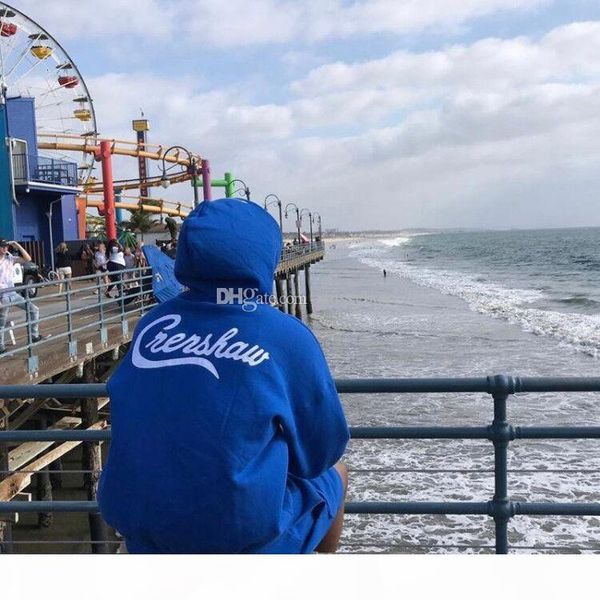 

19ss limit patch printing hoodies fashion couple high street long sleeve casual hooded sweatshirts pullover hoodie, Black