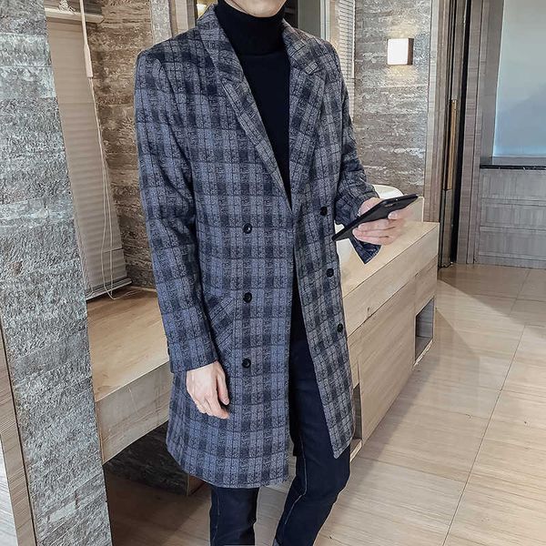 

men's wear in autumn and winter of the 20th century, Tan;black