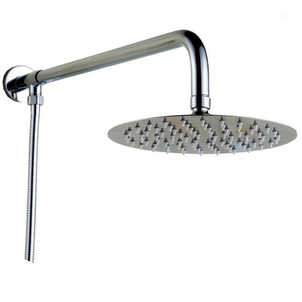 

8" round stainless steel bath rainfall rain shower head sprayer chrome bathroom 1pc1
