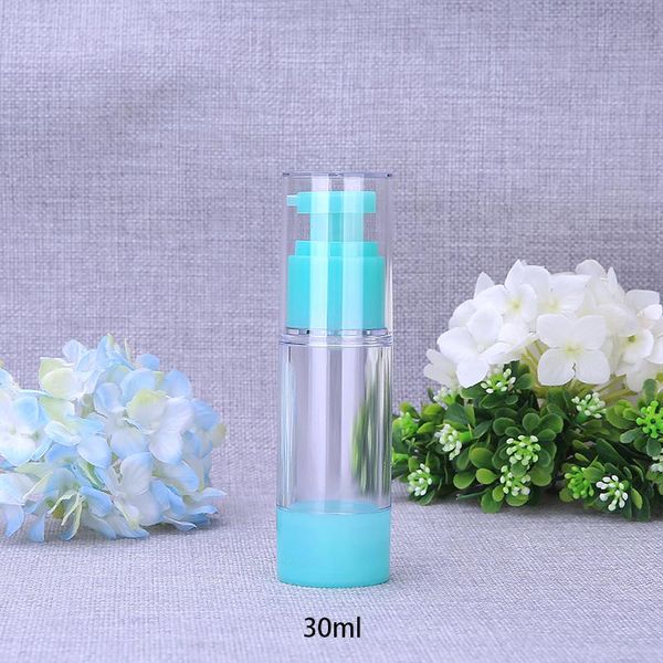 

storage bottles & jars 30ml 30pcs pressed pump refillable bottle for emulsion foundation/serum lotion toiletries container cosemtic packagin