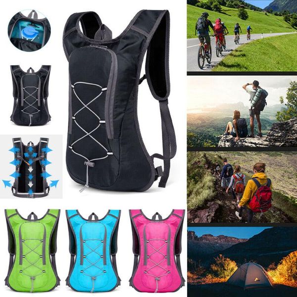 

marathon vest style water bag polyester hydration nylon backpack running sport cycling