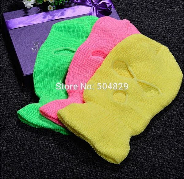 

outdoor hats wholesale 200pcs/lot balaclava sas cs style winter wind ski hat for men women cap 3 hole mask neck warmer1, Black;white