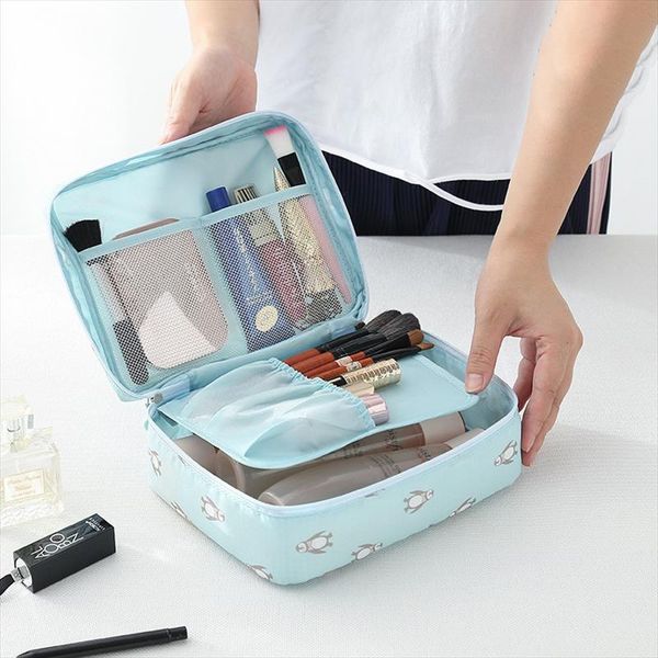 

portable women make up cosmetic bag waterproof beauty case organizer toiletry kits bags wash pouch travel essential