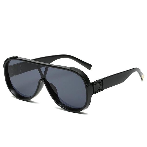 

sunglasses 2021 oval square women vintage brand design flat sun glasses female one piece punk eyewear gafa de sol feminino, White;black