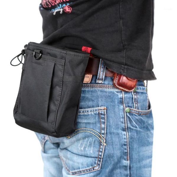 

outdoor bags black water resistant camping tactical storage bag pouch runing waist1