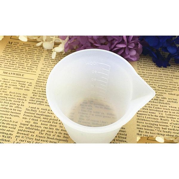 

100ml transparent measuring cup with scale glue sile measuring tools for diy baking kitchen bar dinin jllwpj powerstore2012