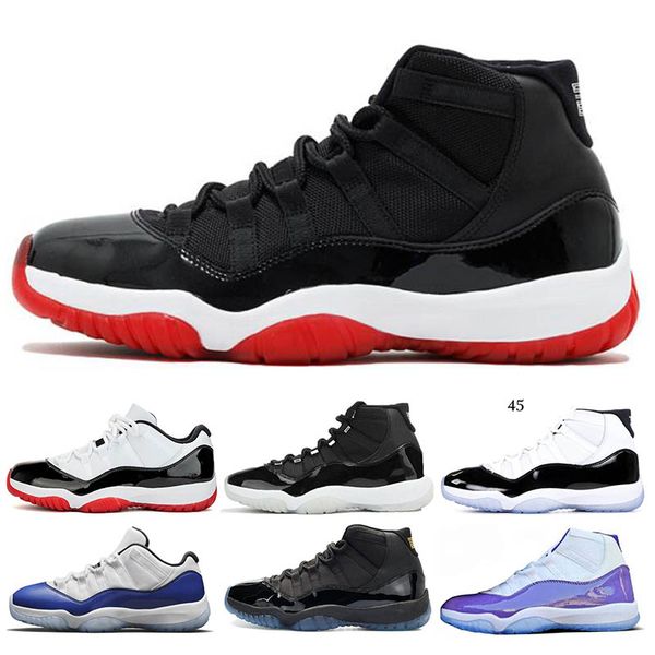 

25th anniversary 11 11s мужчины женщины баскетбольная обувь cap и платье concord 45 легенда синий низкой ивовый прут разводили metallic silv