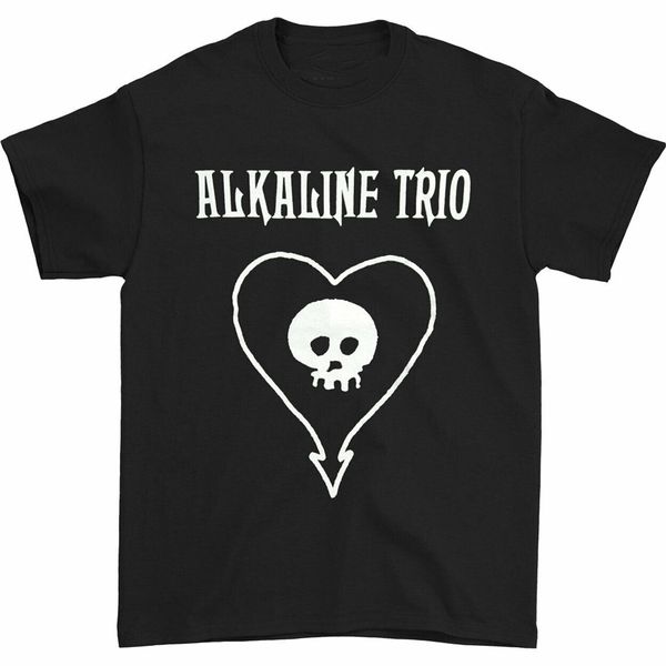 

alkaline trio men's classic heartskull t-shirt black streetwear tee shirt sport hooded sweatshirt hoodie