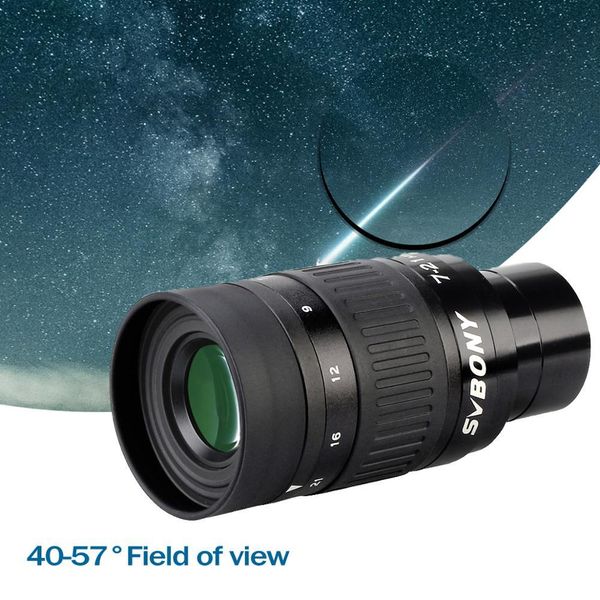 

sv135 astronomical telescope 1.25 '''eye focal length 6 units, covering 4 consecutive 7-21mm mul coating zoom groups
